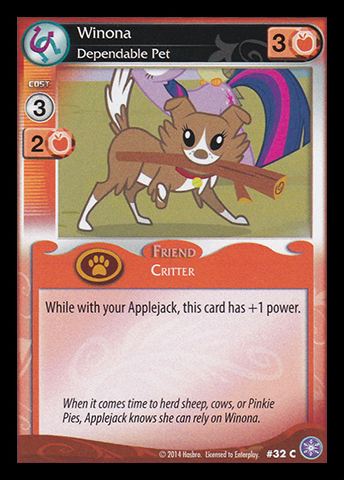 Winona, Dependable Pet (FOIL)